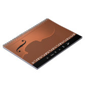 Instrument für Geigermusik (mittel), weißer Text Notizblock (Linke Seite)