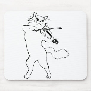 Instrument für Geigermusik Mousepad