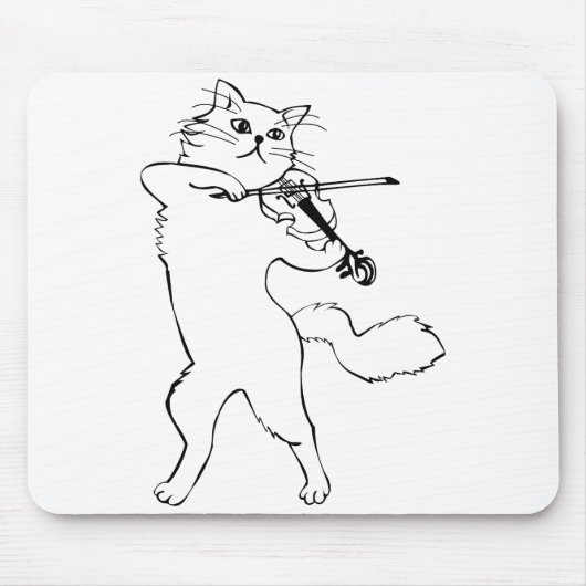 Instrument für Geigermusik Mousepad (Vorne)