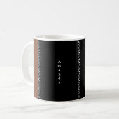 Instrument für Violinmusik Kaffeetasse (Vorderseite Links)