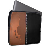 Instrument für Violinmusik Laptopschutzhülle (Vorne Rechts)