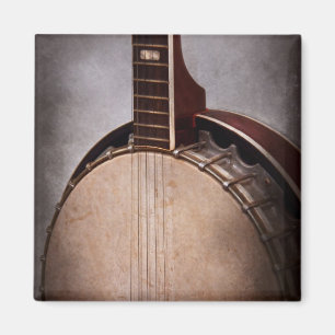 Instrument - Saite - Ein typisches Banjo Magnet