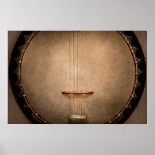 Instrument - Saiten - Ich liebe Banjos Poster