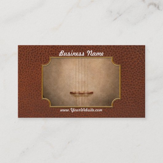 Instrument - Schnur - i-Liebebanjos Visitenkarte (Vorderseite)