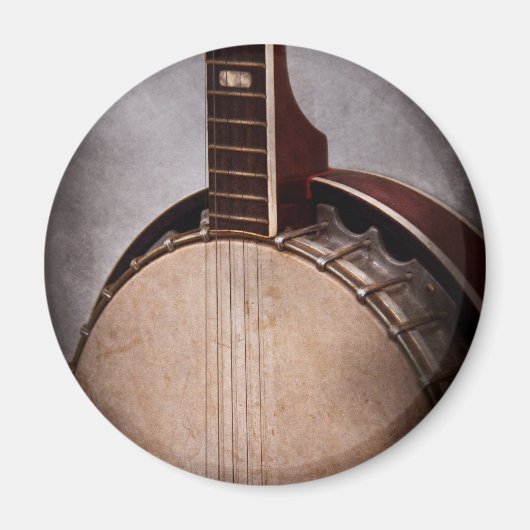 Instrument - String - Ein typisches Banjo Magnet (Vorne)