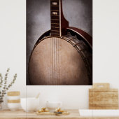 Instrument - String - Ein typisches Banjo Poster (Küche)