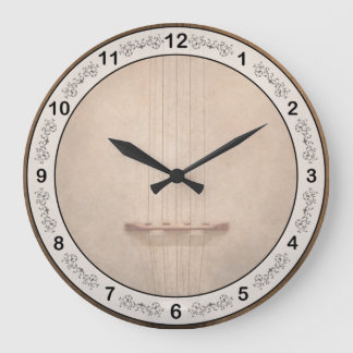 Instrument - String - I Liebe Banjo's Große Wanduhr