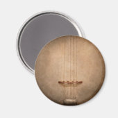 Instrument - String - I Liebe Banjo's Magnet (Vorderseite/Rückseite)