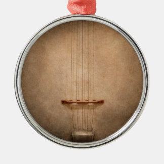 Instrument - String - I Liebe Banjo's Ornament Aus Metall