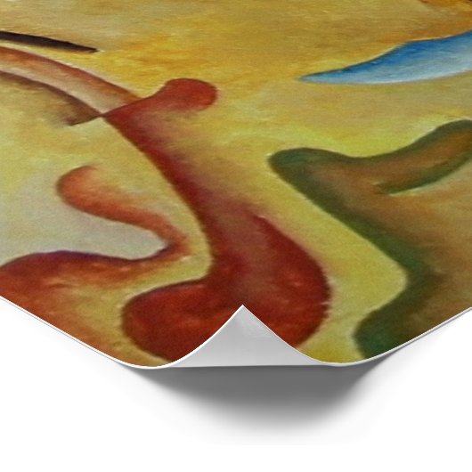 Instrumentaldruck Poster (Ecke)