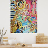 Instrumentaldruck Poster (Küche)