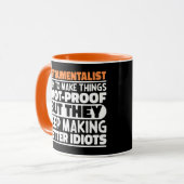 Instrumentalist Ich versuche Dinge zu machen Lusti Tasse (Vorderseite Links)