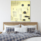 Instrumente aus einem Okulistienfall, aus Reims Leinwanddruck (Insitu (Schlafzimmer))