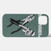 INSTRUMENTE benutzerdefinierte Monogramm-Hüllen Case-Mate iPhone Hülle (Rückseite (Horizontal))