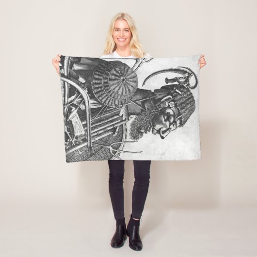 Instrumente der menschlichen Trägheit, Arcimboldo Fleecedecke (Beispiel)