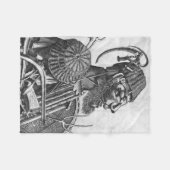 Instrumente der menschlichen Trägheit, Arcimboldo Fleecedecke (Vorderseite (Horizontal))