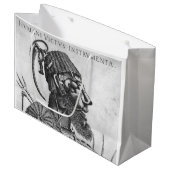 Instrumente der menschlichen Trägheit, Arcimboldo Große Geschenktüte (Vorderseite Schrägansicht)