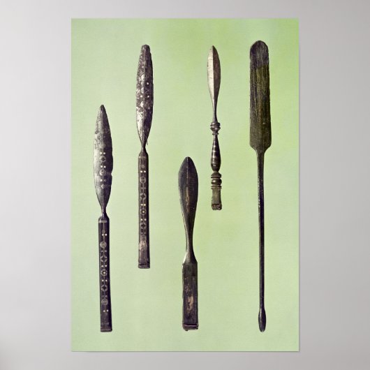 Instrumente der Oculist, c.270 Poster (Vorne)