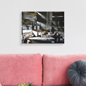 Instrumente des Handels Leinwanddruck (Insitu (Wohnzimmer))