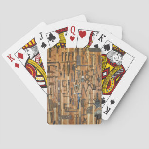 Instrumente des Handels Spielkarten