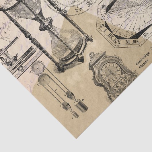 Instrumente des Stahllampunk Seidenpapier (Ausschnitt)