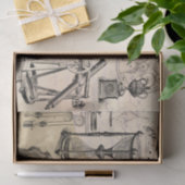 Instrumente des Stahllampunk Seidenpapier (Geschenk)