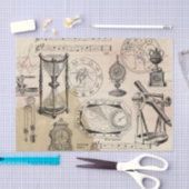 Instrumente des Stahllampunk Seidenpapier (Handwerk)