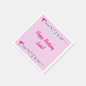 Instrumente für den Haarstil 2 Serviette (Ecke)