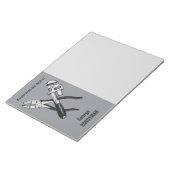 INSTRUMENTE für individuelle Notebooks Notizblock (angewinkelt)