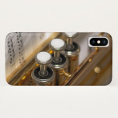 Instrumente für Trompeten und Noten Case-Mate iPhone Hülle (Rückseite (Horizontal))