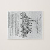 Instrumente für Zerlegungen, Illustration von 'De Puzzle (Horizontal)