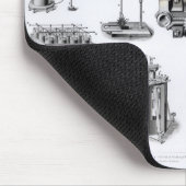 Instrumente zur Entdeckung und zum Gebrauch Mousepad (Ecke)