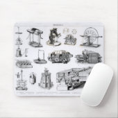 Instrumente zur Entdeckung und zum Gebrauch Mousepad (Mit Mouse)