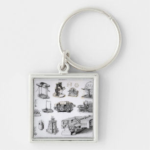 Instrumente zur Entdeckung und zum Gebrauch Schlüsselanhänger