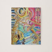 Instrumentelles Puzzlespiel Puzzle (Vertikal)