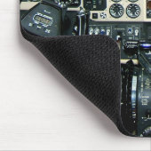 Instrumentenbrett Mausunterlage Beechcraft Mousepad (Ecke)