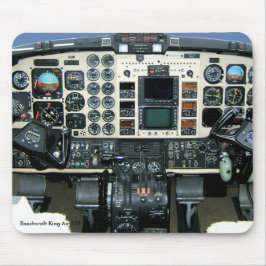 Instrumentenbrett Mausunterlage Beechcraft Mousepad