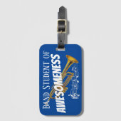 Instrumentenfall NAME TAG Trumps Gepäckanhänger (Vorderseite Vertikal)