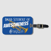 Instrumentenfall NAME TAG Trumps Gepäckanhänger (Vorderseite (Horizontal))