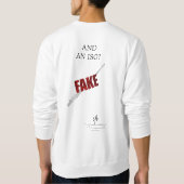 Instrumentenförmige Objekte. Bl. Txt. Sweatshirt (Rückseite)