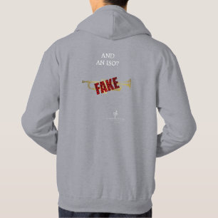 Instrumentenförmige Objekte, die ich mit Trumpet.  Hoodie