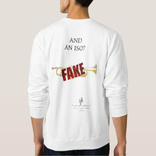 Instrumentenförmige Objekte I Trumpet Bl. Txt. Sweatshirt