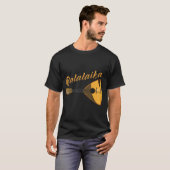 Instrumentenmusiker von Balalaika in Russland T-Shirt (Vorne ganz)