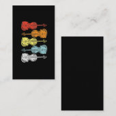 Instrumentenspende für Musiker Visitenkarte (Vorne/Hinten)