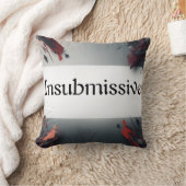 Insubmissive Kissen (Decke)