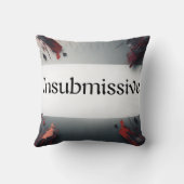 Insubmissive Kissen (Rückseite)