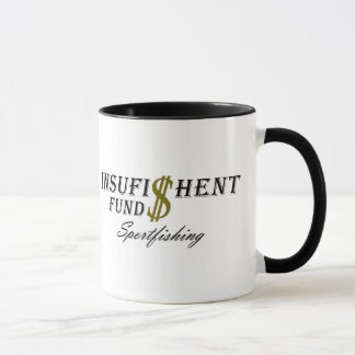 Insufishent finanziert Logo Tasse
