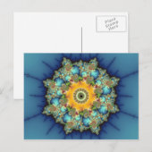 Insular - Mandelbrot Art Postkarte (Vorne/Hinten)