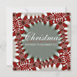 Insulare Weihnachts-Einladungen für Stämme Einladung