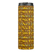 🦉 Insulated Bottle Owl and Pumpkin Patch Fall Rep Thermosbecher (Rückseite)